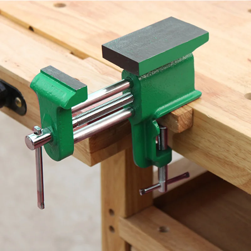 

Clamp Base Vise With Anvil Plane Tapping Multi-Function Fixture Household Bench Accessories