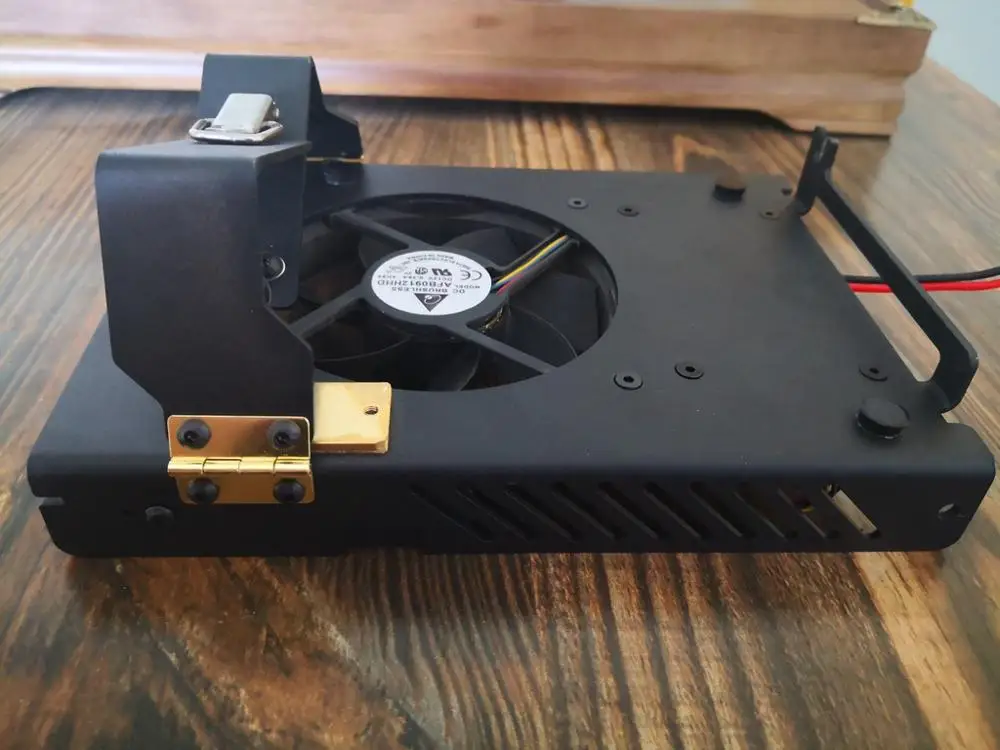 Solid Brass Brushed Gold Bath Bathroom Shower Head