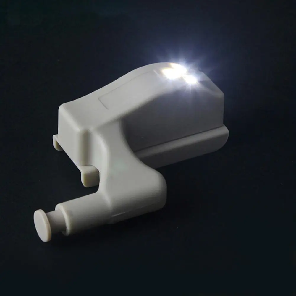 

DishyKooker Universal Hinge LED Sensor Light for Cabinet Cupboard Closet Wardrobe (without Battery)