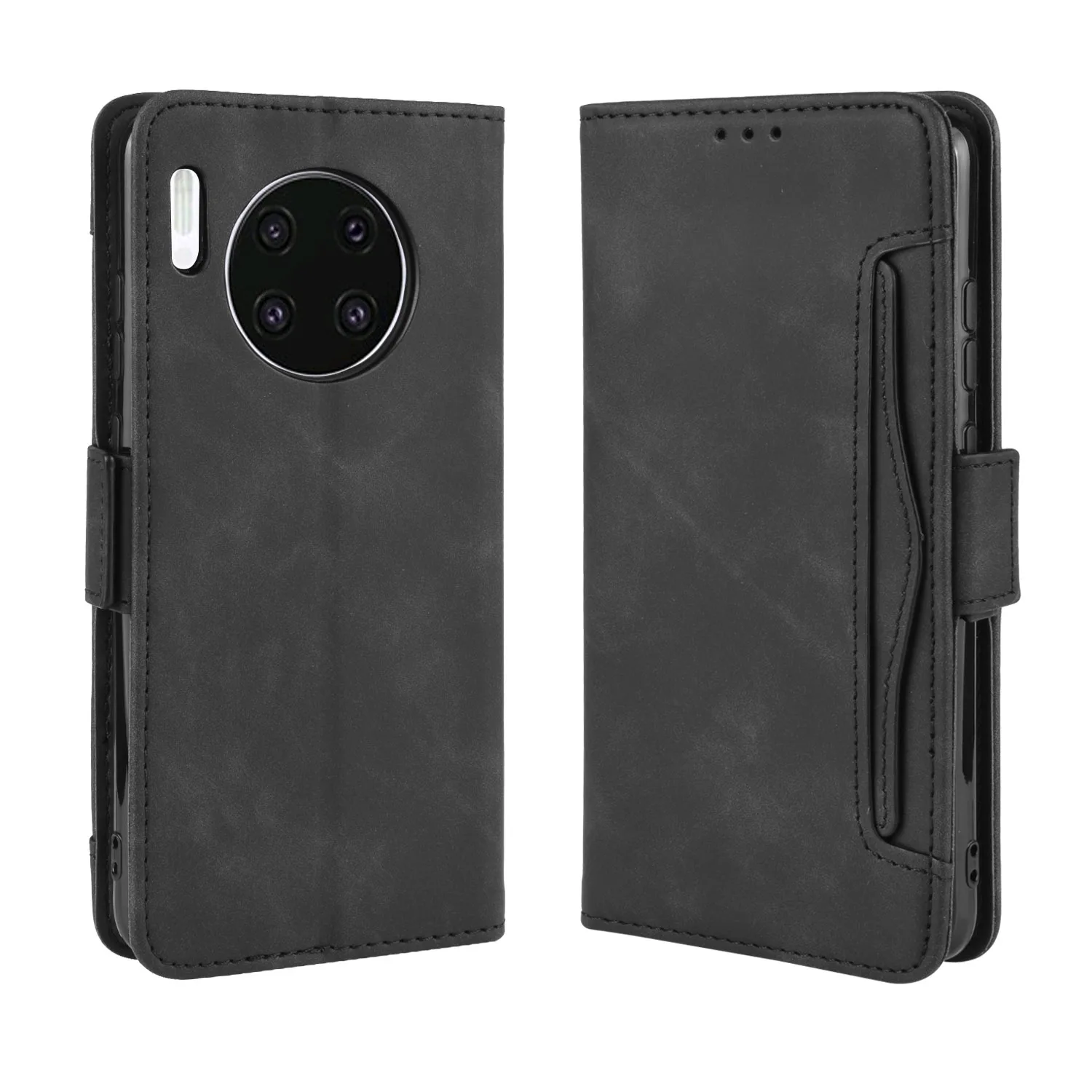 

For Huawei Mate 30 Pro Multi-card slot Leather Book Flip Design Wallet Case Soft Cover For Huawei Mate30 2019 30Pro