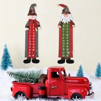 

Hanging Christmas Calendar Calendar Cloth Christmas Exquisite Children Unique Create Party Supplies Home Decor Desktop