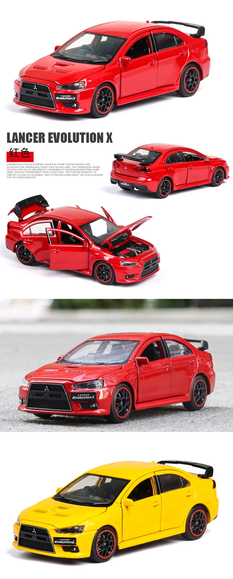 1:32 Mitsubishi EVO Lancer Evolution, игрушечный автомобиль из сплава, литая под давлением и Игрушечная модель автомобиля, игрушечные машинки для детей, подарки на день рождения, Рождество