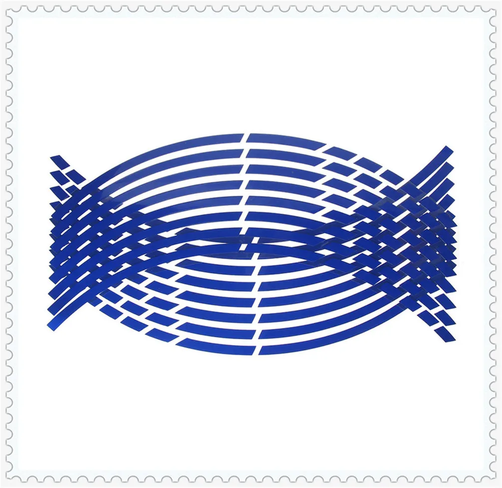 

Motorcycle Car Wheel Tire Stickers Reflective Rim for ford-FOCUS II DA HCP DP SKODA-OCTAVIA II 1Z3 LAURA