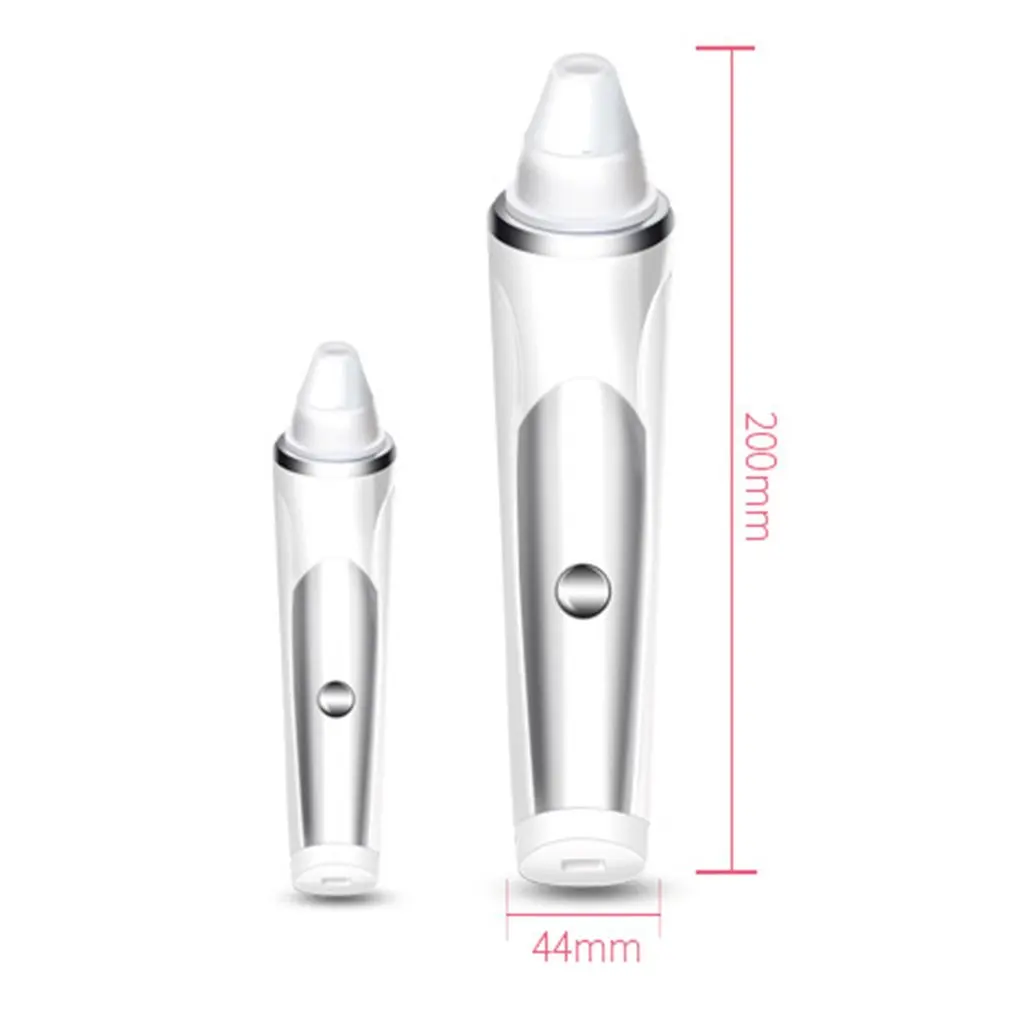 Compact Size Household Use Rechargeable Vacuum Blackhead Remover Facial Vacuum Pore Cleaner Nose Acne Facial Skin Care Device