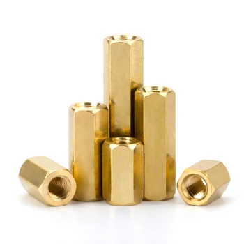 

M2 M2.5 M3 M4 M5 Hex Brass Male Female Standoff Board Pillar Mount Hexagon Thread PCB Motherboard Spacer Bolt Screw Long Nut