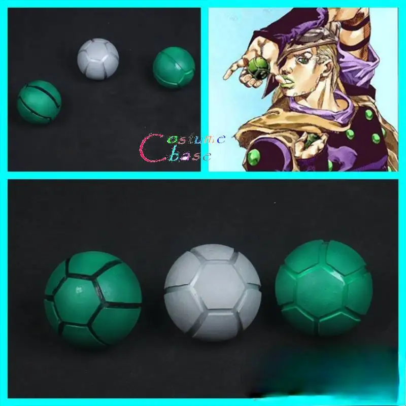 Anime Jojo'S Bizarre Adventure Steel Ball Run Iron Ball Gyro Zeppeli Puntelli Cosplay Scatta Foto Oggetti Di Scena Accessori Regalo Per Feste Nuovo