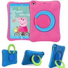 Pepkoo для iPad mini 3 2 1 чехол EVA толстый мягкий funda детский противоударный чехол для планшета 360 Вращающаяся подставка для iPad mini 1 2 3 Чехол