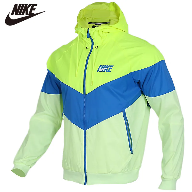 

Original NIKE Sportswear Wind runner MEN long sleeve jacket New Arrival AJ1397-716