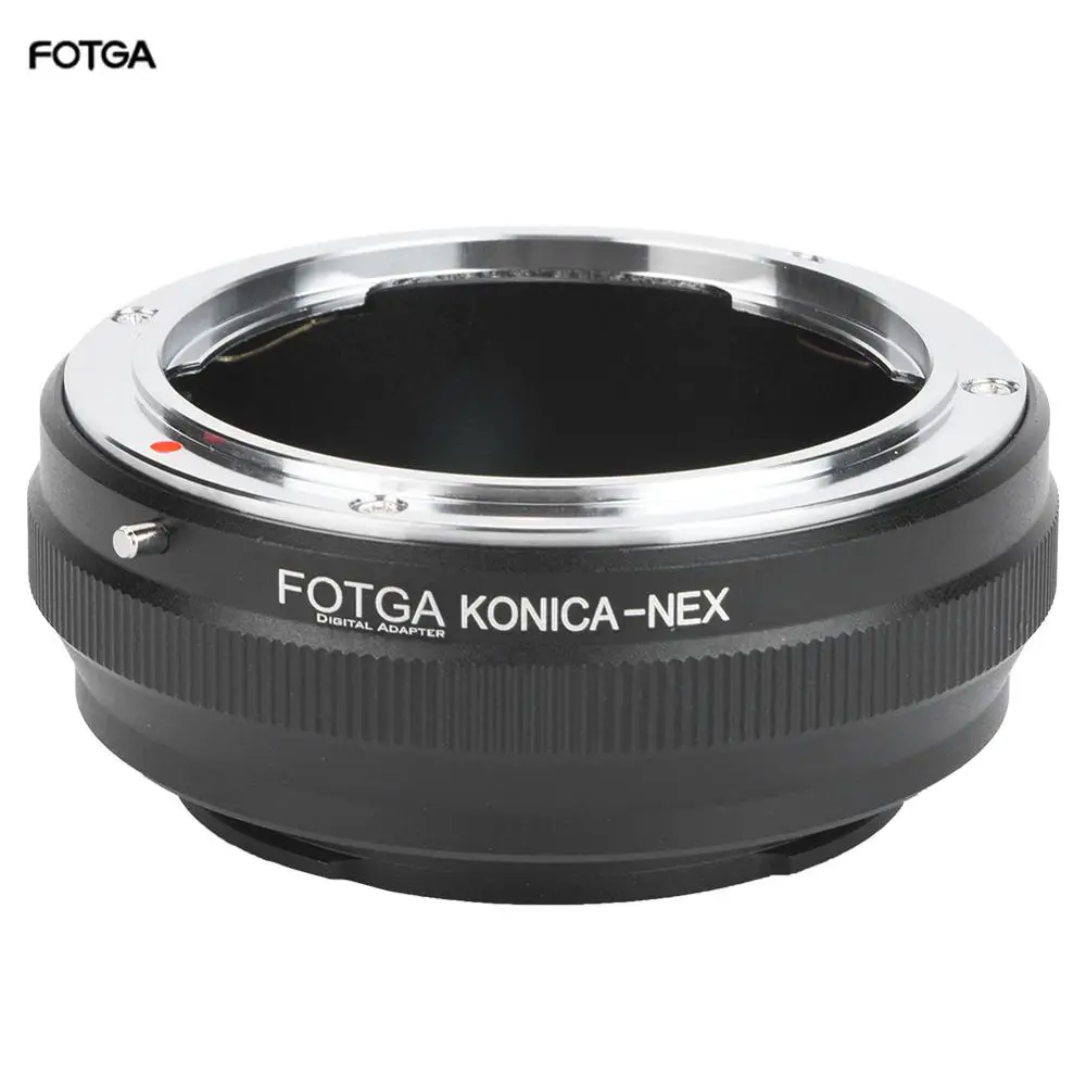 Переходник FOTGA Konica NEX для объектива камеры кольцевой конвертер KONICA беззеркальной