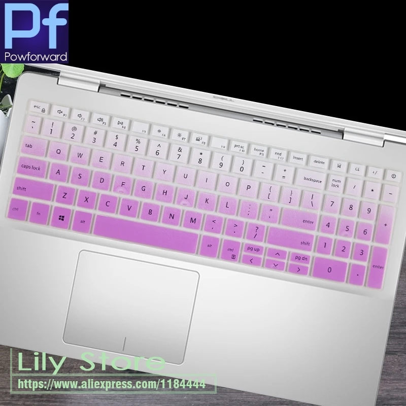 Для Dell Inspiron 15 5590 5593 5584 5598 7000 7590 7591 5000 fit15 5598 15,6 дюймов чехол для клавиатуры ноутбука защитная пленка