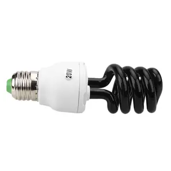 

Lights Screw Lamp Lamp Sterilize 20W Fluorescent Ultraviolet Light Bulb E27 Blacklight Low Energy 220V UV