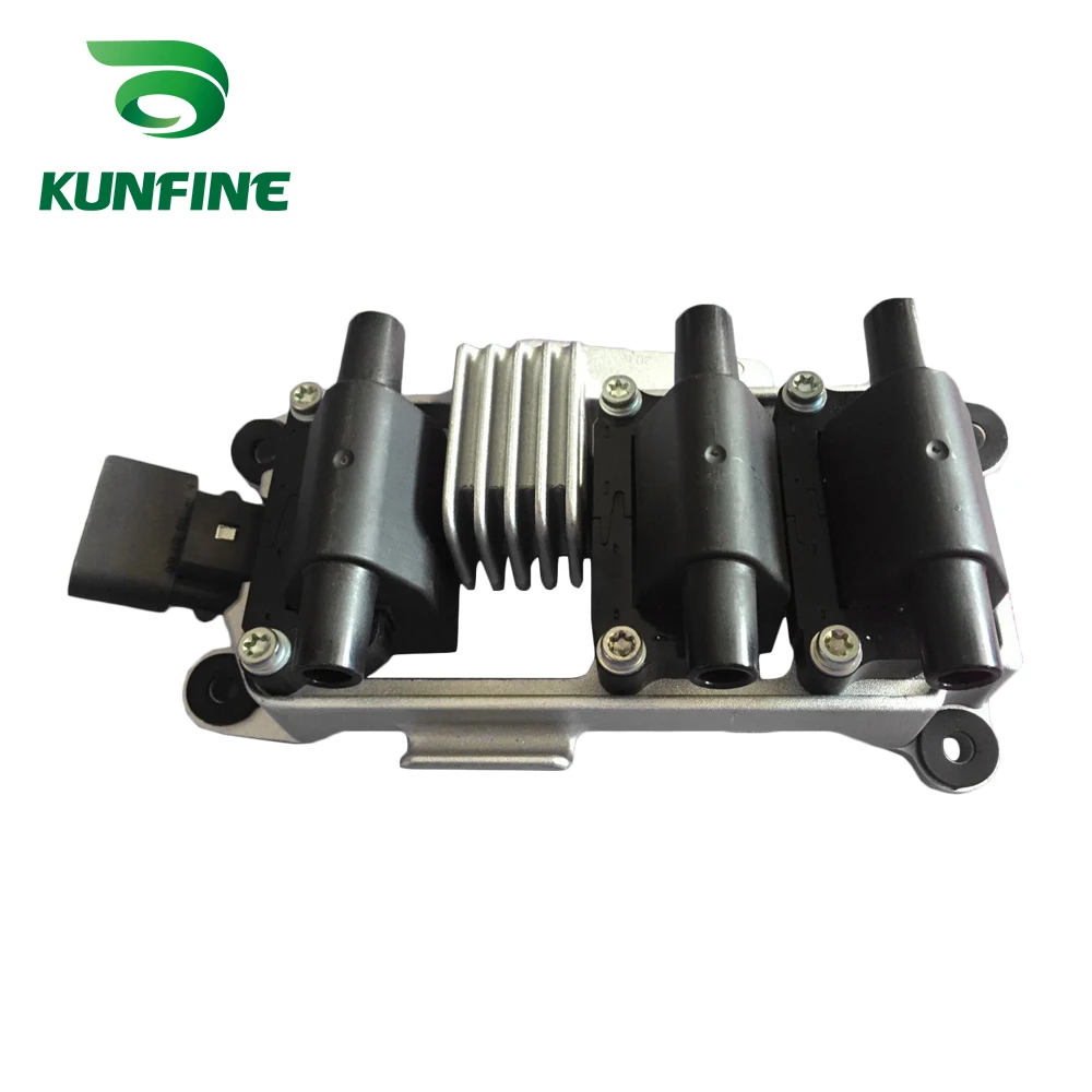 KUNFINE катушка зажигания двигателя для VW AUDI TOUAREG A4 A6 A7 A8 R8 Q7 2.8FSI 3,0 TFSI 3.2FSI 06E 905 115 E 06E905115E