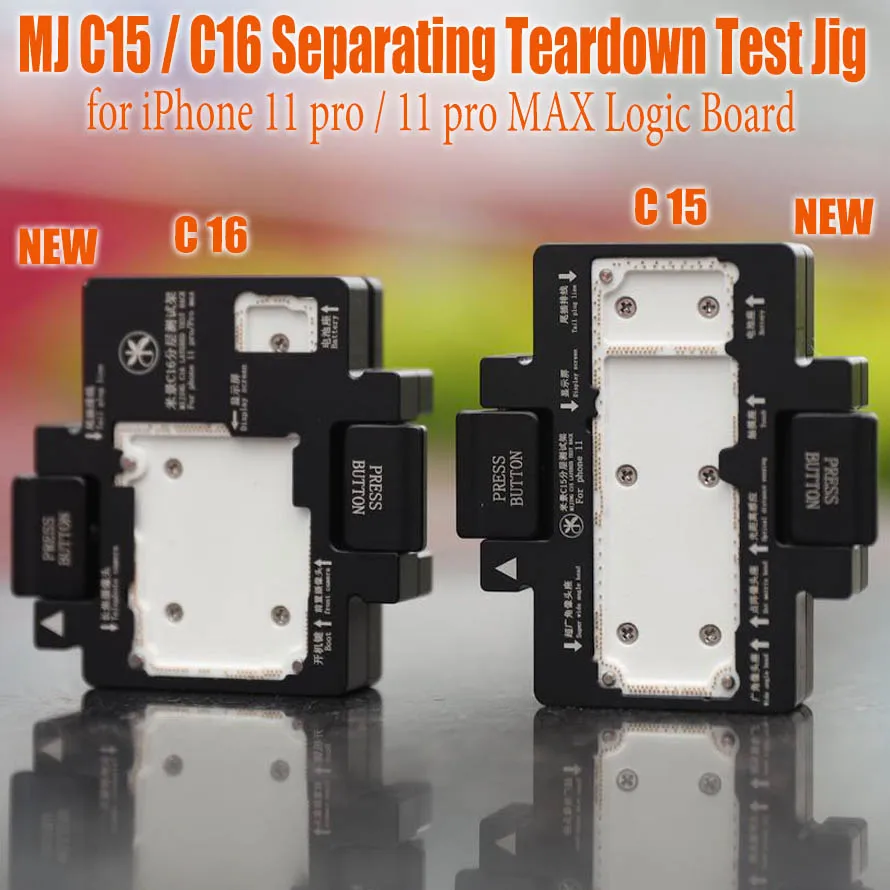 Mijing C15 C16 Phone Soldering Fixture Logic Board Separating Layering Platform for iPhone 11 pro / 11 pro MAX Logic Board