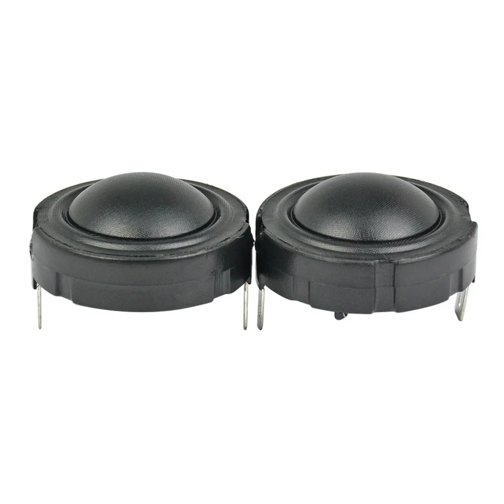 Tweeter Speaker 4/6/8ohm 20W 1.5Inch 25Core HiFi Fiber Membrane Rubidium Magnetic Treble Head 2Pcs tweeter speaker