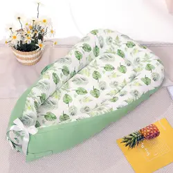 Детская кроватка для путешествий, переносная детская кроватка, бамперы для кроватей, хлопковая корзина для сна для новорожденных, матрас