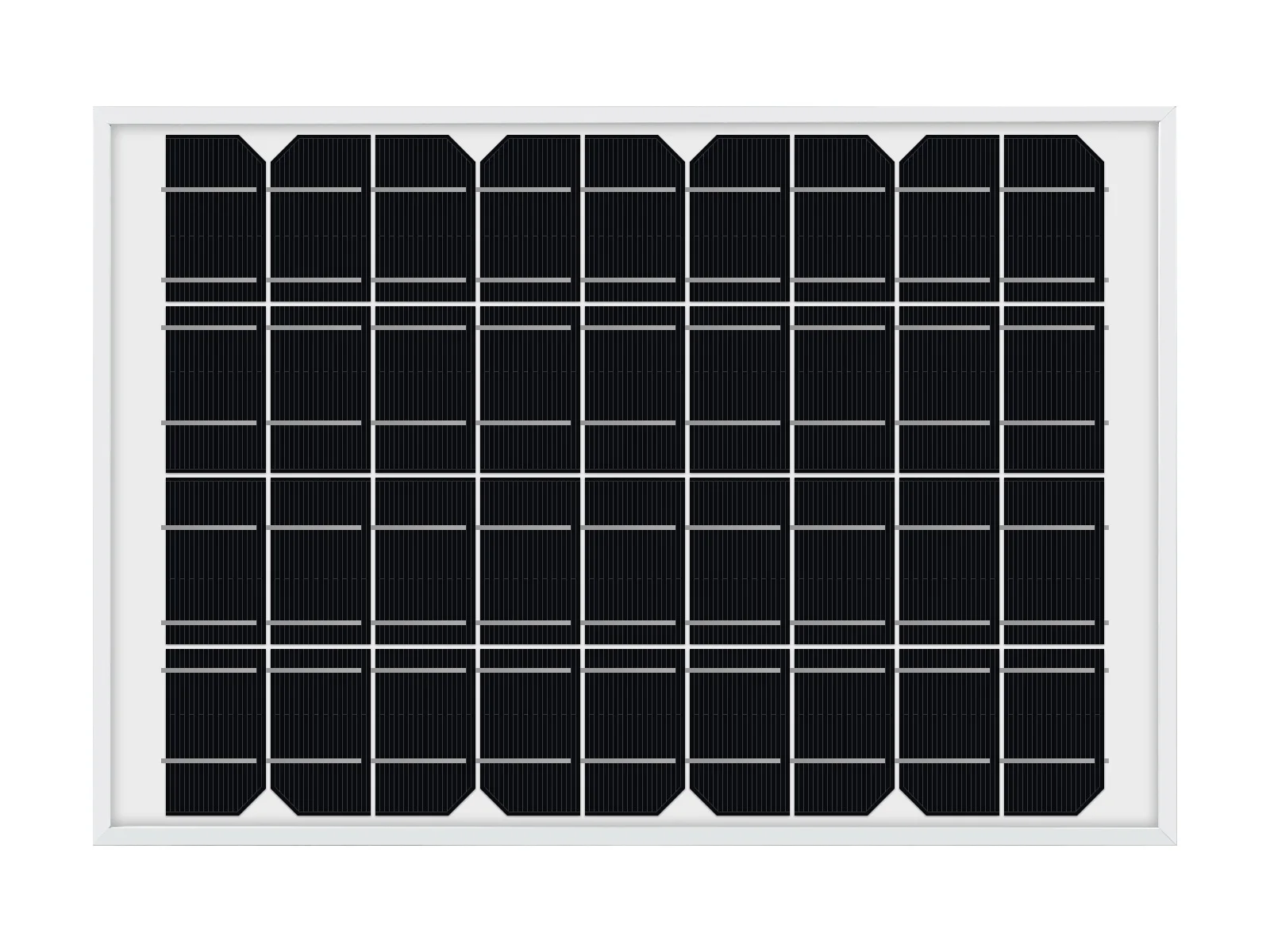 

Waveshare Polysilicon Solar Panel (18V 10W), 10Wp Power Photovoltaic Panel, High Conversion Efficiency