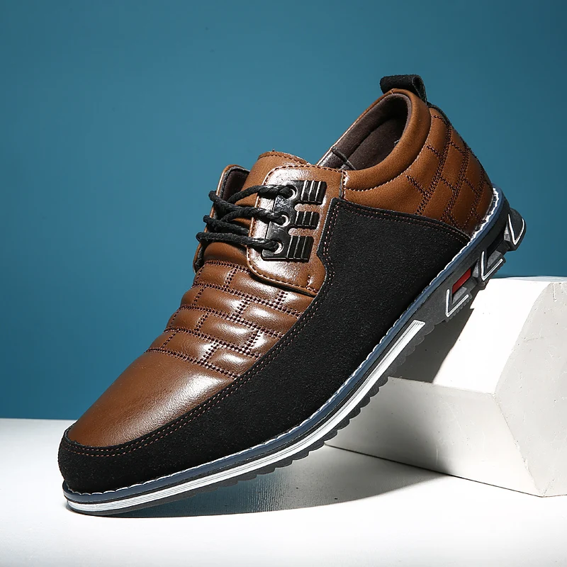 Leather Casual Shoes - AliExpress