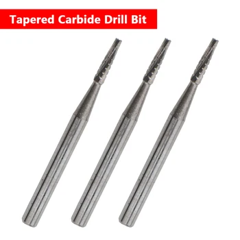 

DIY Car Glass Automobile Windshield Repair Tool 1mm Diameter Car Glass Tapered Carbide Drill Bit for Auto Glass Sliver