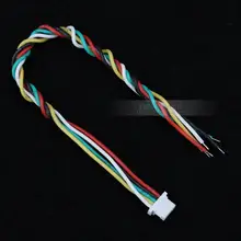  5PCS SH1.0 Wire Cable Connector DIY SH1.0  4/5/6/7 Pin F3F4 FC Panda 5804 TANK VTX power wire 30AWG Soft silicone wire 150mm 