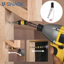 

1/4" Hex Magnetic Screw Drill Tip Drill Screw Tool Quick Change Locking Bit Holder Guide Drill Bit Screwdriver Woodworking Tools