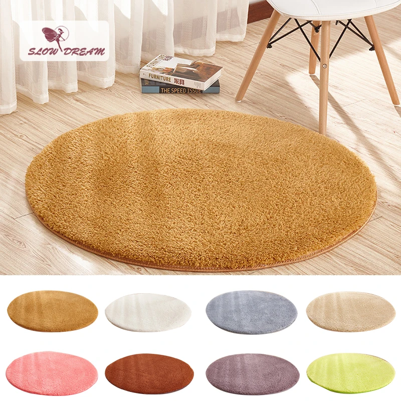 1 круглая форма для торта ковры для спальни гостиная кухня взрослые детские ковры сплошной цвет декоративные домашний текстиль