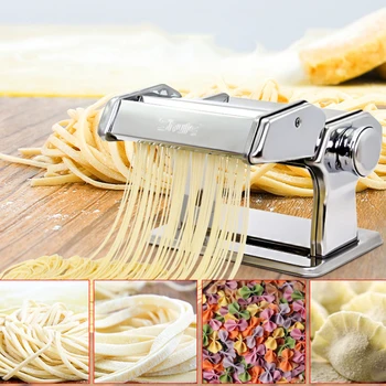 

Noodle Pasta Maker 90W Pasta Machine Motor Rust Proof Machine Lasagne Spaghetti Tagliatelle Ravioli Dumpling Maker Machine