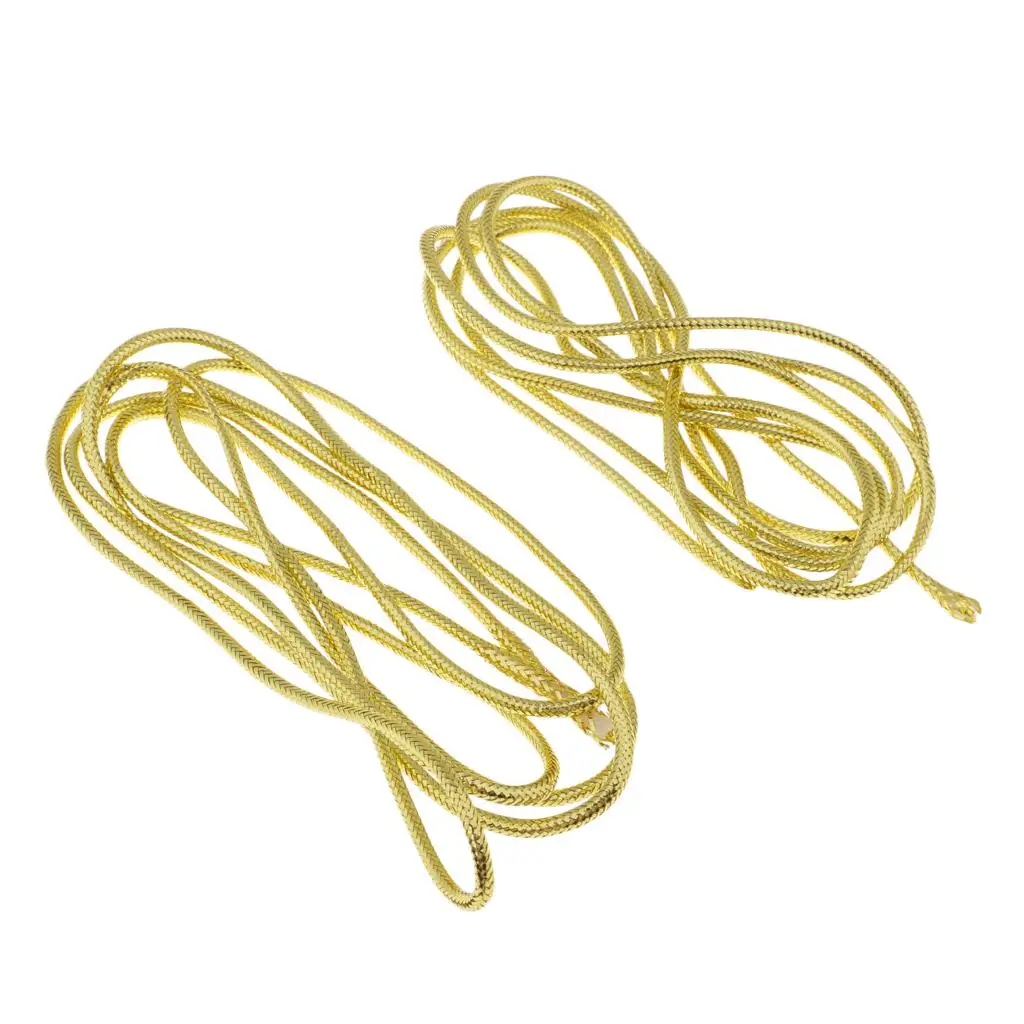 2 Pcs PET Plastic Elastic Mylar Cord Braid Flash Tubing Fly Tying Material High Quality