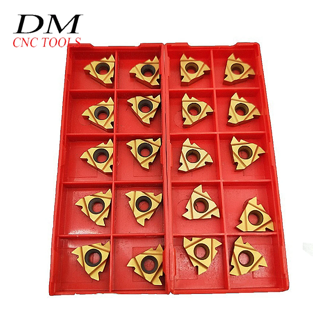 

10 pcs16ER AG60 / 16IR AG60 BP010 CNC Lathe indexable carbide inserts lathe cutting tools High quality
