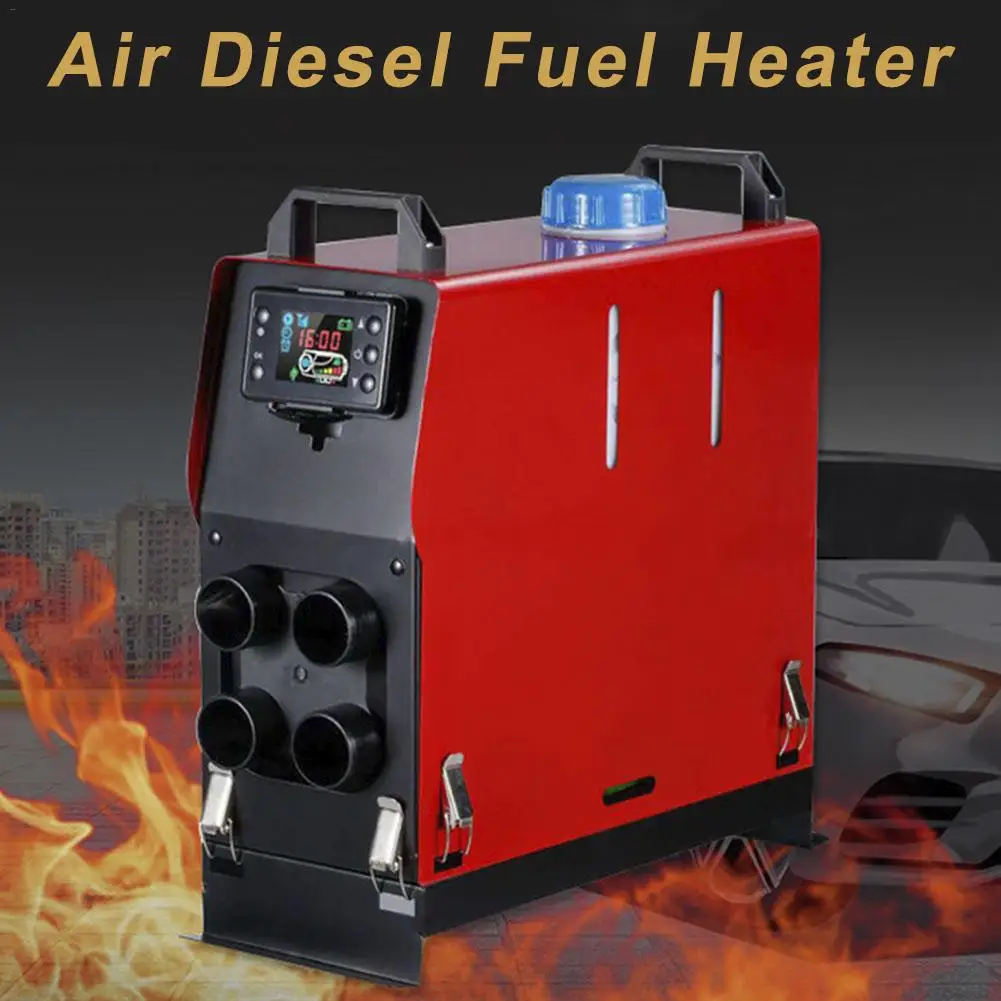 

Air Diesel Heater 5KW 12V24V Parking Heater Set Remote Control Low Noise LCD Display Silencer For Car Truck Bus Lorries Campers