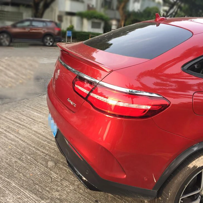 Для GLE купе GLE450 GLE400 GLE320 GLE300 GLE500 16 аксессуар для багажника или черный серебряный цвет автомобиля задний спойлер