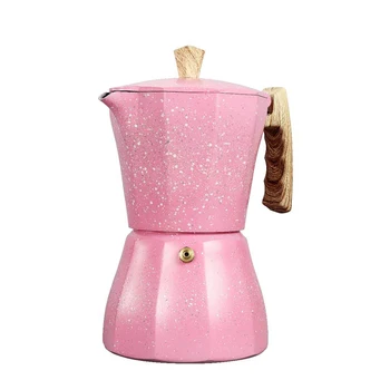 

Aluminum Italian Moka Espresso Coffee Maker Percolator Stove Top Pot 300ML Coffee Maker 2020 New Arrivalf Or Home