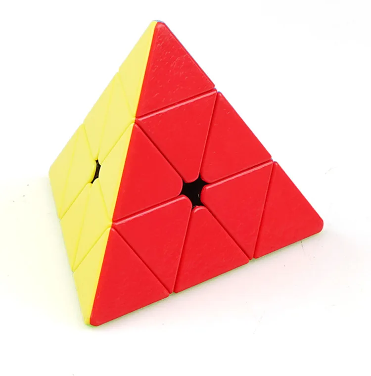 [Kathrine Gemstone Pyramid] Профессиональная игра гоночная только цветная Пирамида Кубик Рубика игрушка