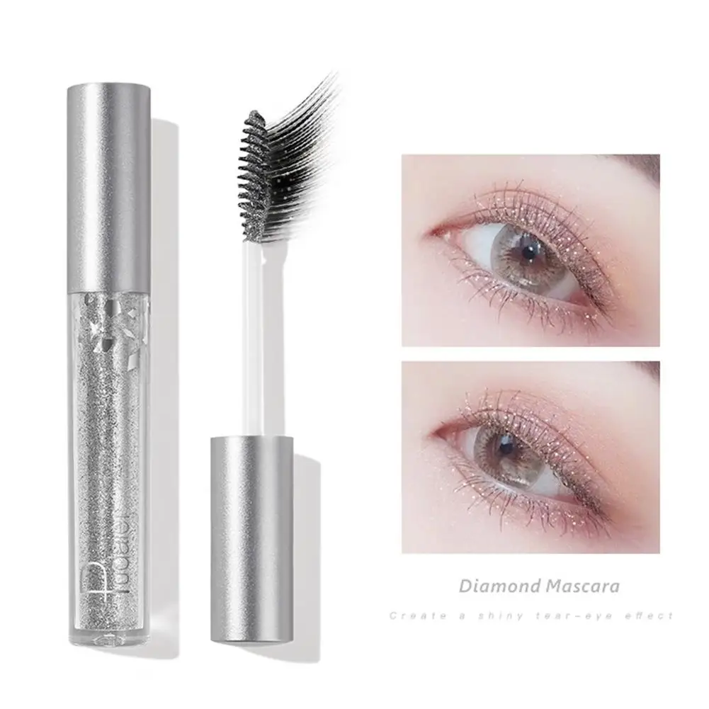 diamond glitter mascara quick dry water drop makeup long lasting