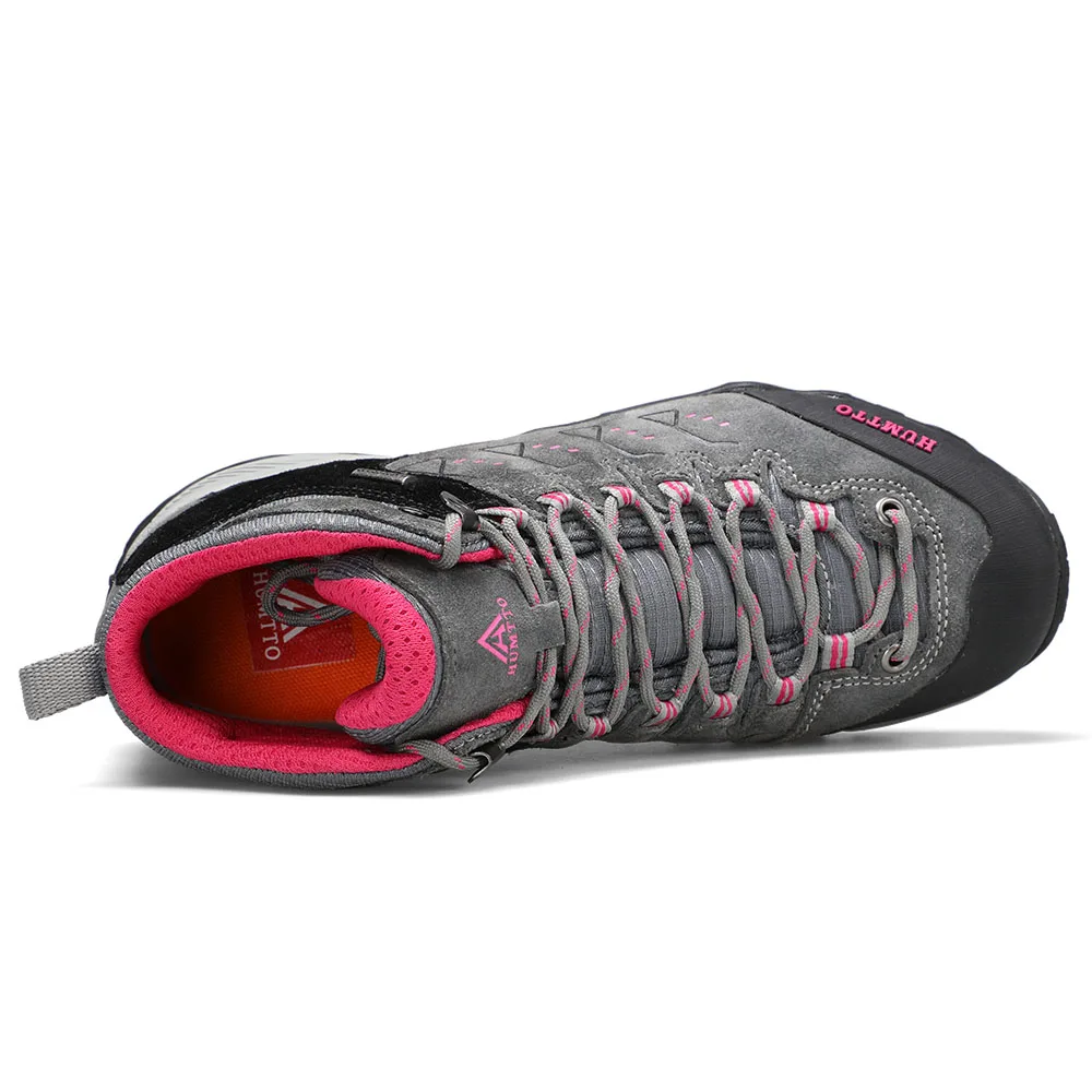 Woman Hiking Shoes Outdoor Mountain Camping Waterproof Sneakers for Women Leather Sport Hunting Climbing Trekking Boots hiking shoes