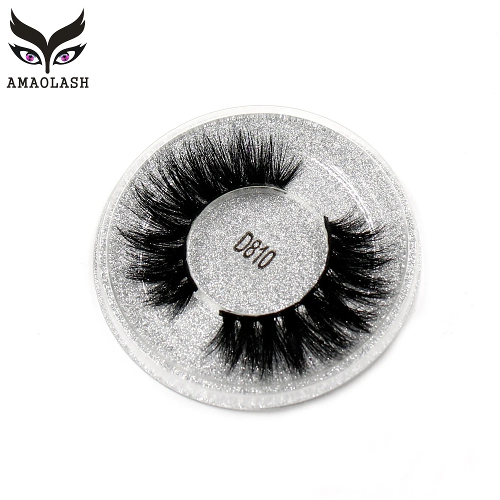 

AMAOLASH False Eyelashes 3D Mink Lashes High Volume Long Lasting Cross Mink EyeLashes Makeup Natural Lash Eyelash Extension