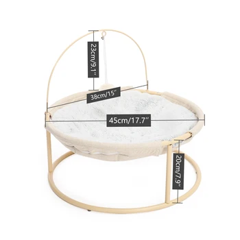 Pet Hammock Cat Bed Removable Cats House Beds for Lounger Small Dogs Bed Kitten Window Winter Warm Cute Sleeping Mats Products 3
