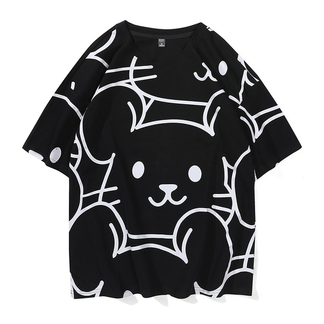 Plus Size 8xl Mens Summer Hot T-Shirts 2021 New Fashion Cartoons Tops Tees Men Casual O-Neck Short Sleeve T-Shirts Men