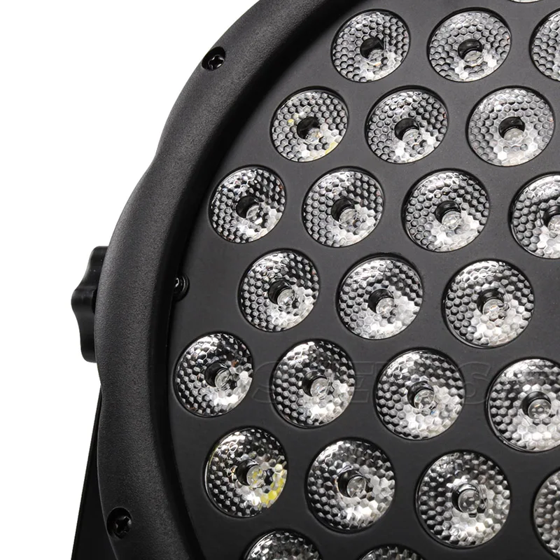 LED 파 라이트, RGBW 54x3W 디스코 워시 라이트, 8 채널 DMX 512 LED 업라이트, 무대 조명 효과 조명, 빠른 배송, 4 개