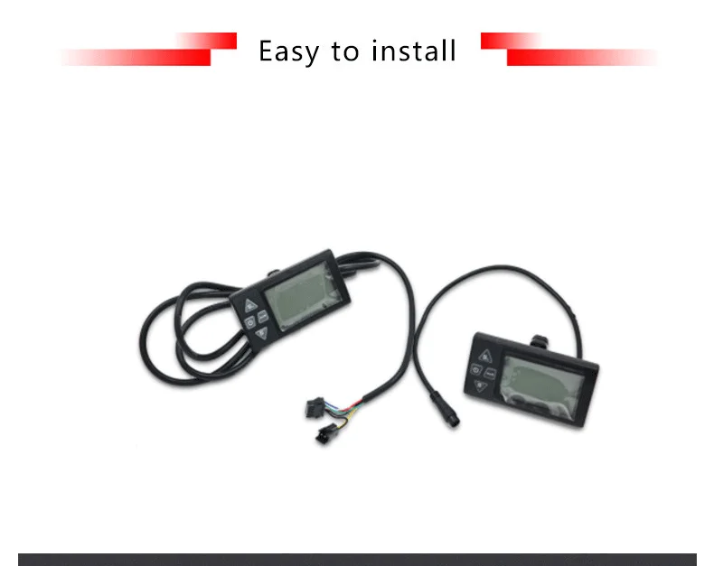 Cheap Electric Bike Digital LCD Displayer Velocimetro Bicicleta Wireless Bike Computer Bicycle Accessories Fouriers Mount E Bike Sale 1