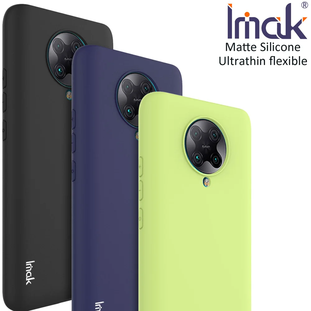 Матовый Силиконовый чехол imak Для Poco F2 Pro Redmi K30 Zoom мягкий гелевый тонкий защитный