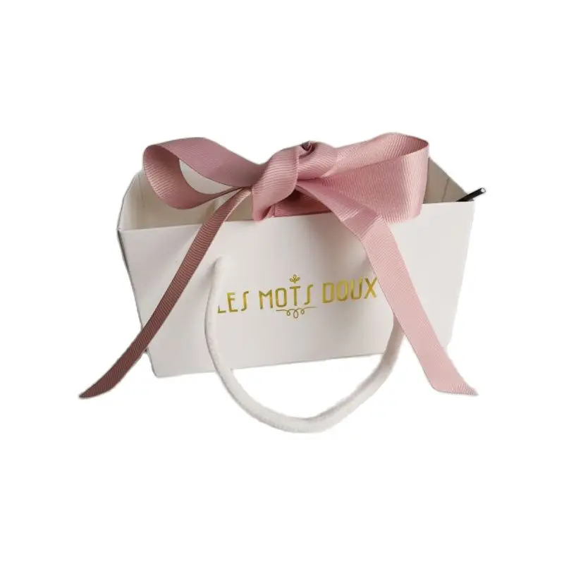 

Wholesale 500Pcs/Lot Large Square Sturdy Durable Thick Beautiful Perfect for Flower Gift Bags, Party Bags, Wedding Gift Logo