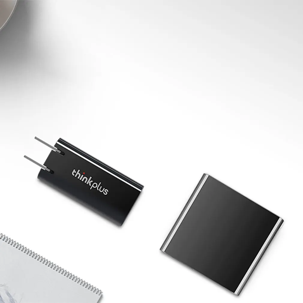 Lenovo Thinkplus Портативный Usb-C 18X1X280 T480 мини портативный адаптер питания зарядное устройство 45 Вт 65 Вт 36003047X280