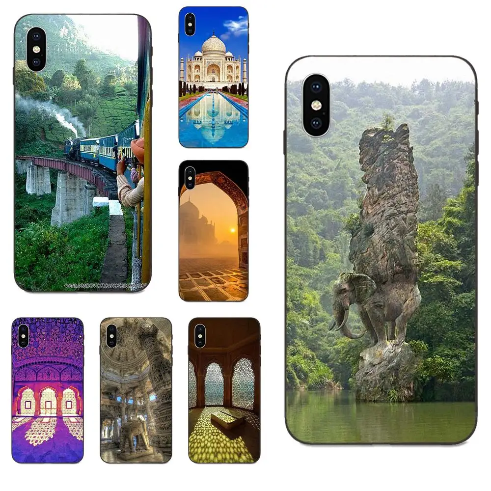 Чехол для Apple iPhone 4 мобильный телефон 5 4S SE 6 6S 7 8 Plus X XS Max XR с индийским флагом