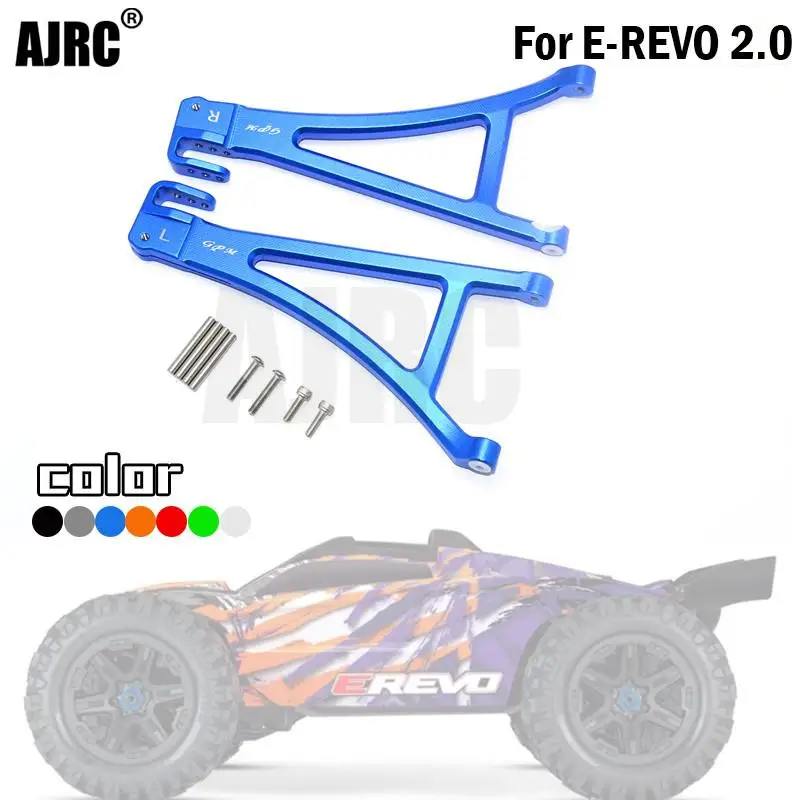 

For Trax E-revo 2.0 86086-4 Aluminum Alloy Front Lower A Arm Front Lower Swing Arm-1 Pair #8631+8632