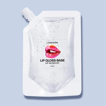 

DIY Transparent Lip Gloss Base Oil Moisturizing Lipstick Material Lip Gloss Makeup Primer Nourishing Non-stick Cup MPwell
