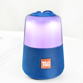 

Smart Bluetooth Speaker Portable Mini Outdoor Subwoofer LED Flash Light 1200mAh Music Box FM Radio Night Light Help Baby Sleep
