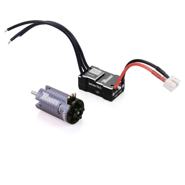 Бесщеточный мотор Rocket MINI 1410 2500KV 3500KV 5500KV 7500KV 9500KV с 18A ESC для Kyosho Mr03 Atomic DRZ 1/24 1/28 1/32 RC
