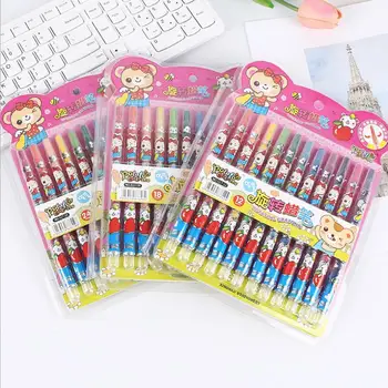 

12/18/24 Color Water Soluble Silky Oil Pastels Children Crayon Rotating Painting Art School Supplies Color Crayons Set