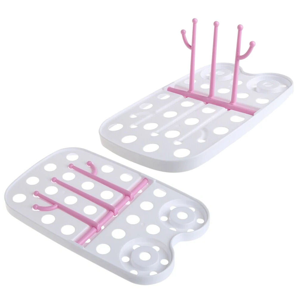 New Detachable Feeding Bottle Drying Rack Nipple Shelf Pacifier Holder