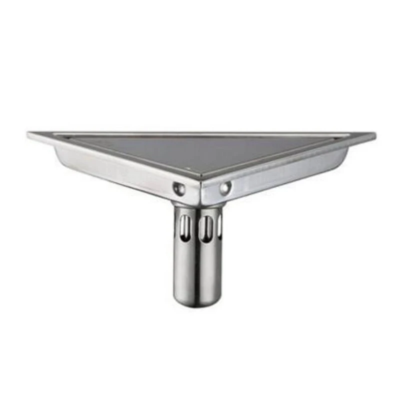 silver large 304 из нержавеющей стали тип тройной-крашеный Пол Слива ванная комната плитка Невидимый душ слив волос Catcher Чистый фильтр - Цвет: silver large